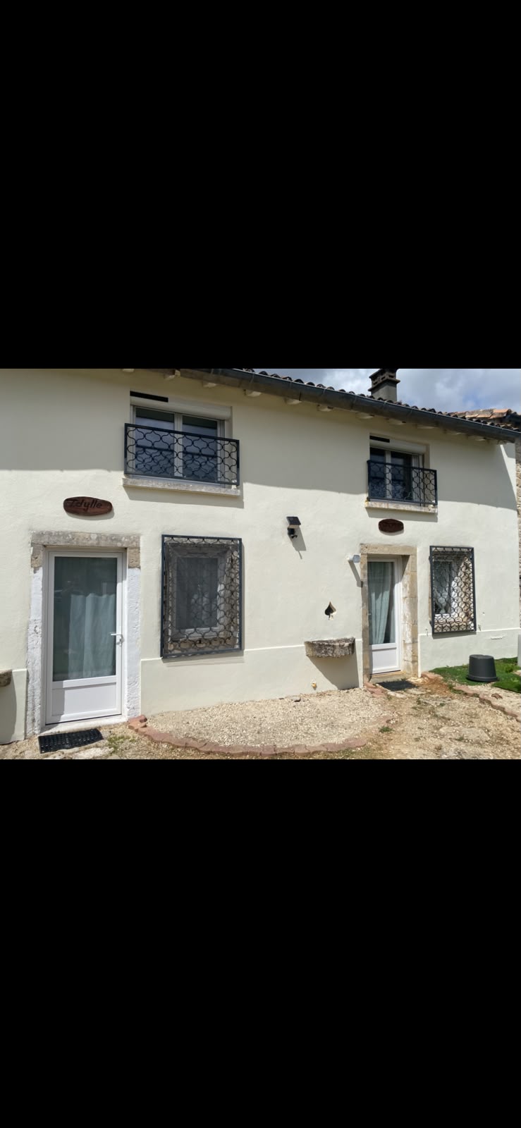 Façade après ravalement, enduit et peinture neufs